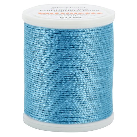 Original buttinette Sticktwist, lichtblau, 50 m Original buttinette Sticktwist, lichtblau, 50 m von buttinette