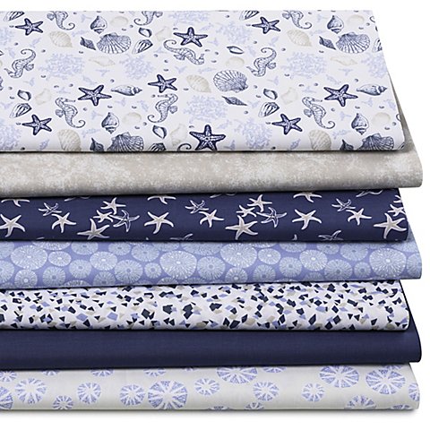 Patchwork- und Quiltpaket "Maritim", weiß-color Patchwork- und Quiltpaket "Maritim", weiß-color von buttinette