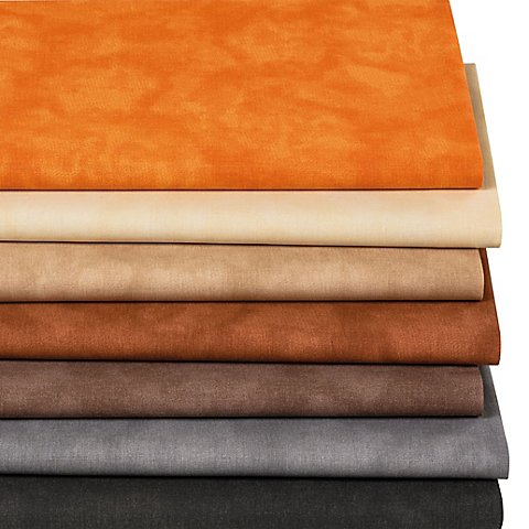 Patchwork- und Quiltpaket "Moire", Erdtöne Patchwork- und Quiltpaket "Moire", Erdtöne von buttinette