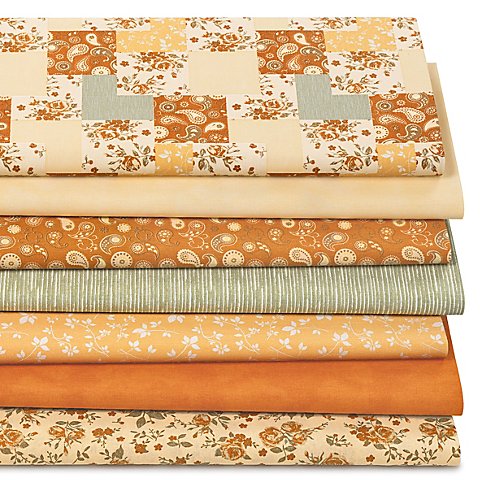 Patchwork- und Quiltpaket "Patchwork-Rose", gelb-color Patchwork- und Quiltpaket "Patchwork-Rose", gelb-color von buttinette
