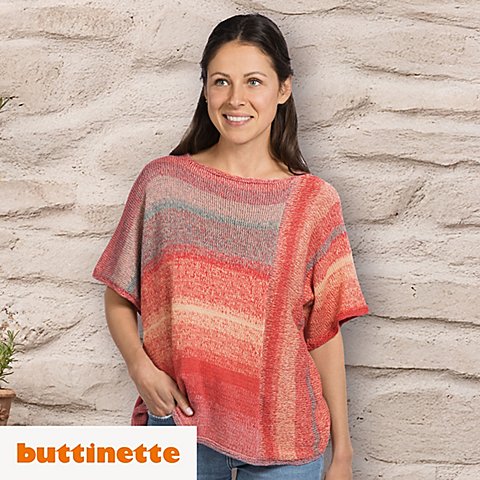 Strickanleitung – Asymmetrische Tunika aus Woll Butt Lexy Strickanleitung – Asymmetrische Tunika aus Woll Butt Lexy von buttinette