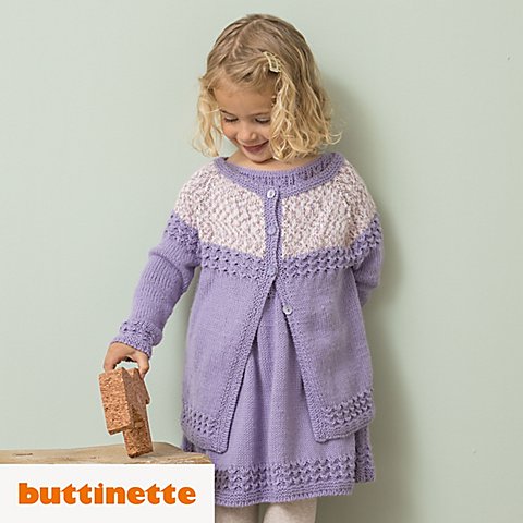 Strickanleitung – Jäckchen aus Woll Butt Baby Soft Strickanleitung – Jäckchen aus Woll Butt Baby Soft von buttinette