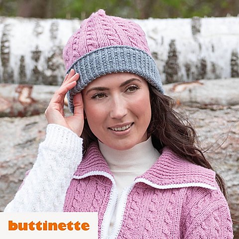 Strickanleitung – Mütze aus Woll Butt Innsbruck Strickanleitung – Mütze aus Woll Butt Innsbruck von buttinette