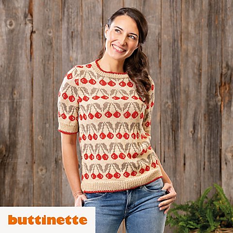 Strickanleitung – Pulli aus Woll Butt Mirco Strickanleitung – Pulli aus Woll Butt Mirco von buttinette