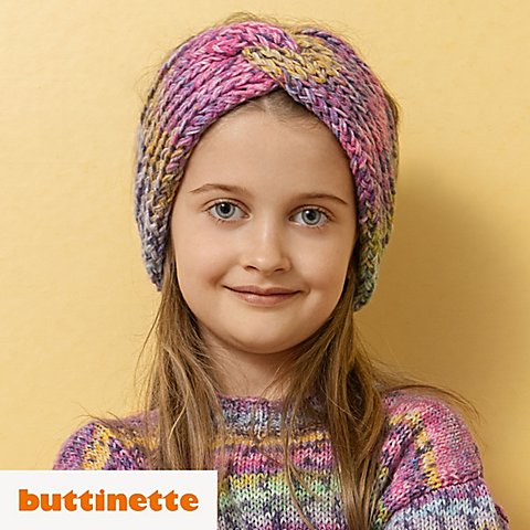 Strickanleitung – Stirnband aus Woll Butt Venia Strickanleitung – Stirnband aus Woll Butt Venia von buttinette
