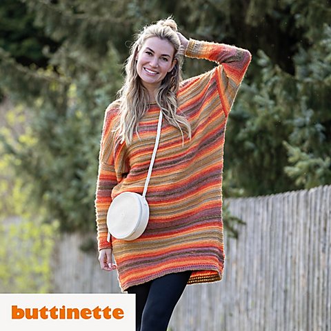 Strickanleitung – Strickkleid aus Woll Butt Thery Strickanleitung – Strickkleid aus Woll Butt Thery von buttinette