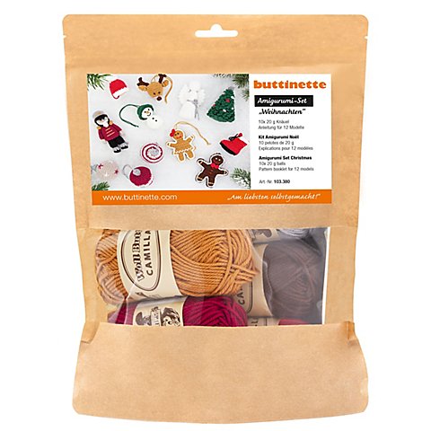 buttinette Amigurumi-Set "Weihnachten" buttinette Amigurumi-Set "Weihnachten" von buttinette