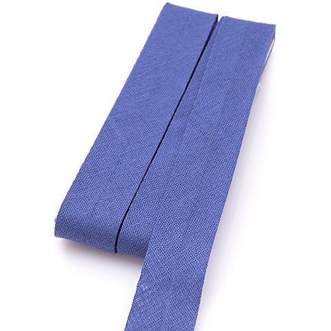 buttinette Baumwoll-Schrägband, jeansblau, Breite: 2 cm, Länge: 5 m von buttinette