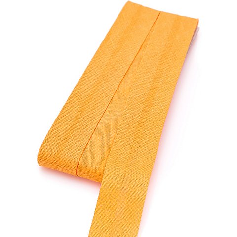 buttinette Baumwoll-Schrägband, maisgelb, Breite: 2 cm, Länge: 5 m von buttinette