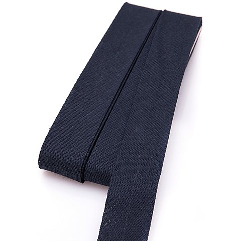 buttinette Baumwoll-Schrägband, nachtblau, Breite: 2 cm, Länge: 5 m buttinette Baumwoll-Schrägband, nachtblau, Breite: 2 cm, Länge: 5 m von buttinette