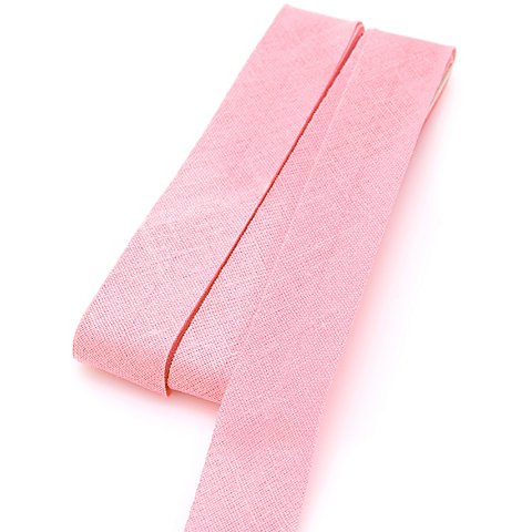 buttinette Baumwoll-Schrägband, rosa, Breite: 2 cm, Länge: 5 m von buttinette