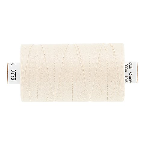 buttinette Baumwoll- und Quiltgarn, Stärke: 50, 1000m-Spule, beige buttinette Baumwoll- und Quiltgarn, Stärke: 50, 1000m-Spule, beige von buttinette
