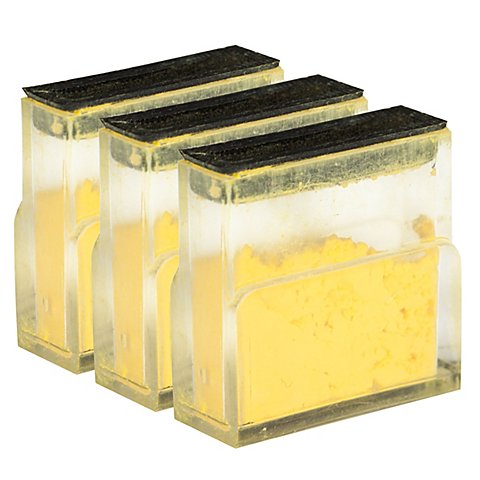 buttinette Ersatz-Kreidepatronen, gelb, 3 Stück von buttinette