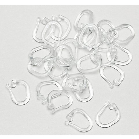 buttinette Faltenleghaken, Größe: 1 x 1,5 cm, Inhalt: 25 Stück buttinette Faltenleghaken, Größe: 1 x 1,5 cm, Inhalt: 25 Stück von buttinette