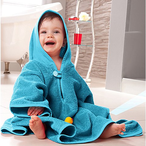 buttinette Frottier-Poncho, türkis, 55 x 71 cm buttinette Frottier-Poncho, türkis, 55 x 71 cm von buttinette