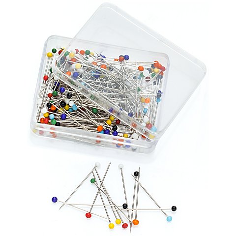 buttinette Glaskopfstecknadeln, Länge: 30 mm, Inhalt: 20 g = ca. 200 Stück buttinette Glaskopfstecknadeln, Länge: 30 mm, Inhalt: 20 g = ca. 200 Stück von buttinette