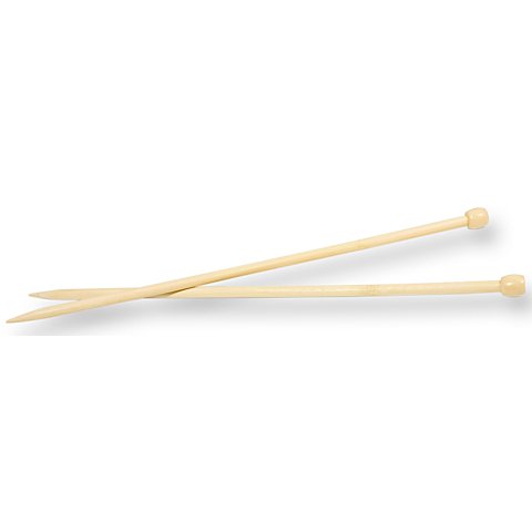buttinette Jackenstricknadeln, Bambus, Länge: 35 cm von buttinette
