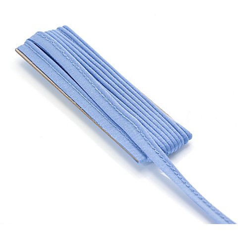 buttinette Jersey-Paspelband, blau, 3 mm Ø, 3 m von buttinette