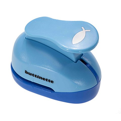 buttinette Jumbolocher "Fisch", 38 mm buttinette Jumbolocher "Fisch", 38 mm von buttinette