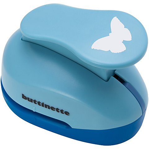 buttinette Jumbolocher "Schmetterling", 33 mm buttinette Jumbolocher "Schmetterling", 33 mm von buttinette