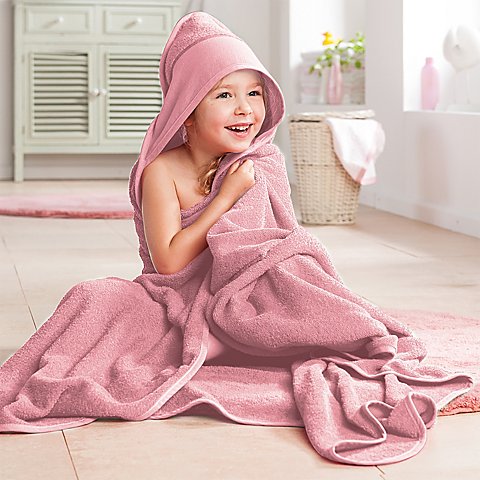 buttinette Kapuzenbadetuch, mauve, 140 x 140 cm buttinette Kapuzenbadetuch, mauve, 140 x 140 cm von buttinette