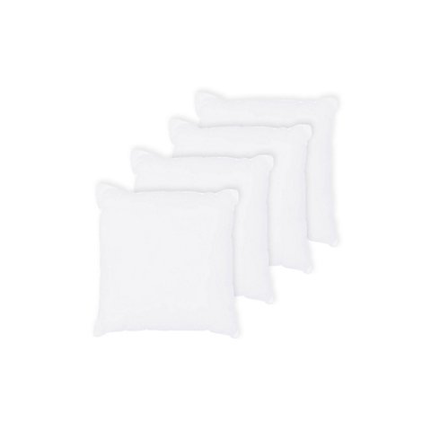 buttinette Kissenfüllung im 4er Pack, quadratisch, Größe: 24 x 24 cm von buttinette