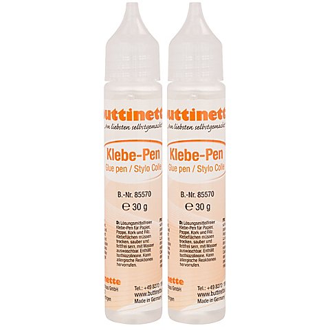 buttinette Klebe-Pen, 2x 30g buttinette Klebe-Pen, 2x 30g von buttinette
