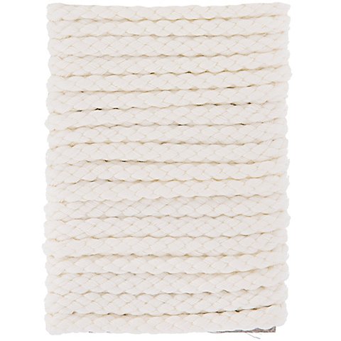 buttinette Kordel für Bekleidung, weiß, 8 mm Ø, Länge: 5 m von buttinette