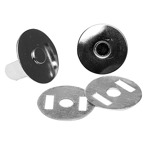buttinette Magnet-Verschlüsse, Größe: 19 mm Ø, zum Aufstecken, Inhalt: 2 Stück buttinette Magnet-Verschlüsse, Größe: 19 mm Ø, zum Aufstecken, Inhalt: 2 Stück von buttinette