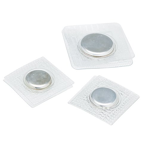 buttinette Magnet-Verschlüsse zum Einnähen, Größe: 15 + 19 mm Ø, Inhalt: 3 Stück buttinette Magnet-Verschlüsse zum Einnähen, Größe: 15 + 19 mm Ø, Inhalt: 3 Stück von buttinette