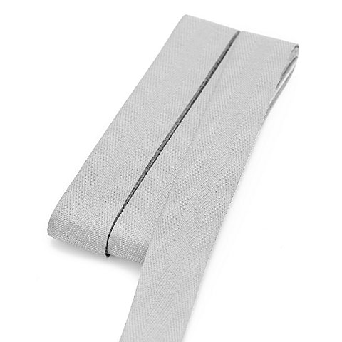 buttinette Nahtband, grau, Breite: 2 cm, 5 m von buttinette