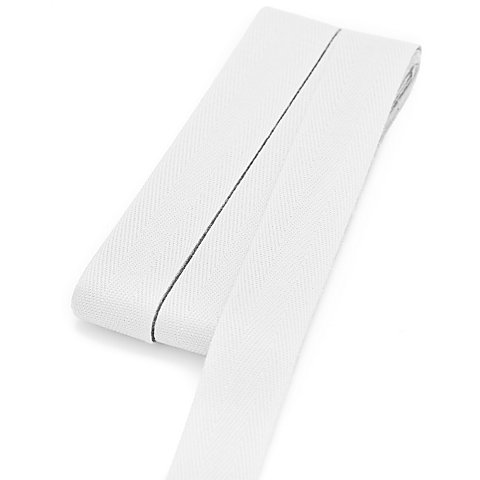 buttinette Nahtband, weiß, Breite: 2 cm, 5 m von buttinette
