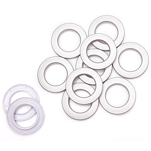 buttinette Ösen, für Vorhänge, Größe: 4,5 cm Ø buttinette Ösen, für Vorhänge, Größe: 4,5 cm Ø von buttinette