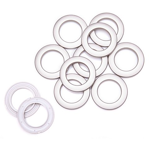 buttinette Ösen, für Vorhänge, Größe: 5,5 cm Ø buttinette Ösen, für Vorhänge, Größe: 5,5 cm Ø von buttinette