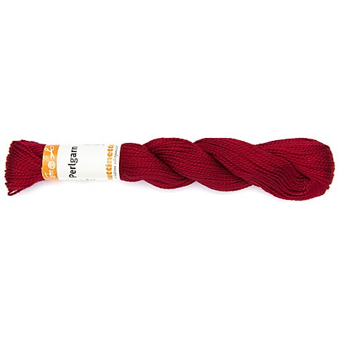 buttinette Perlgarn, weinrot, 25g-Strang buttinette Perlgarn, weinrot, 25g-Strang von buttinette