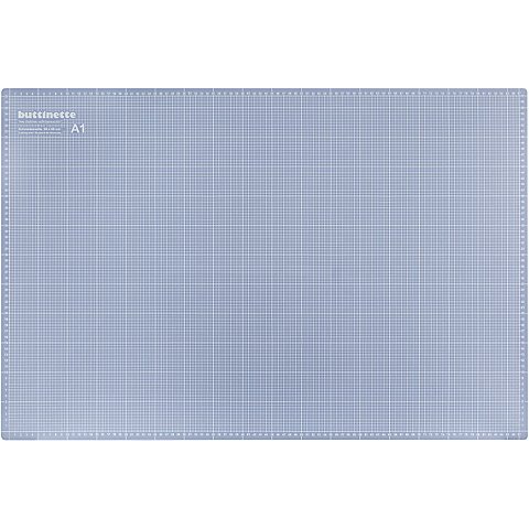 buttinette Profi-Schneidematte, 90 x 60 cm, blau/grau buttinette Profi-Schneidematte, 90 x 60 cm, blau/grau von buttinette