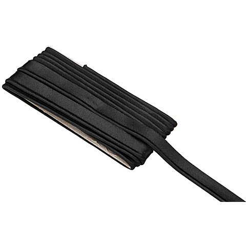 buttinette Satin-Paspelband, schwarz,  2,4 mm Ø, 3 m von buttinette