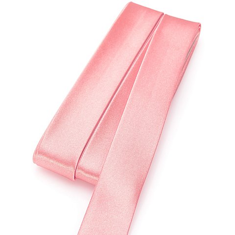 buttinette Satin-Schrägband, rosa, Breite: 2 cm, Länge: 5 m von buttinette
