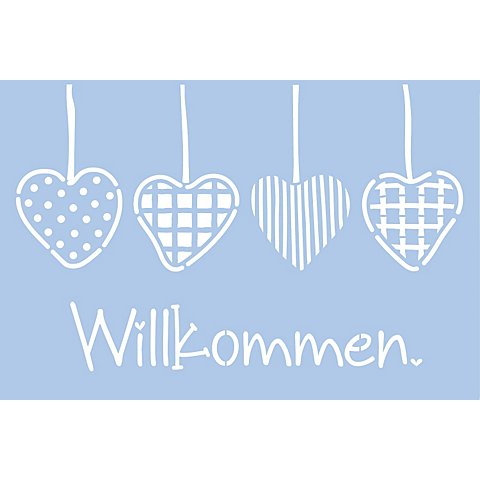 buttinette Schablone "Herzen", 59 x 39 cm buttinette Schablone "Herzen", 59 x 39 cm von buttinette