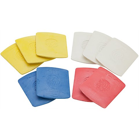 buttinette Schneiderkreide, Größe: 4 x 3,5 cm, Inhalt: 10 Stück buttinette Schneiderkreide, Größe: 4 x 3,5 cm, Inhalt: 10 Stück von buttinette
