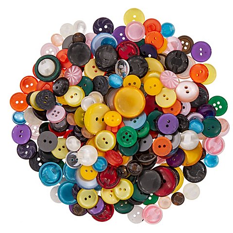 buttinette Standardknöpfe "bunt", Größe: 1–2,3 cm Ø, 150 g buttinette Standardknöpfe "bunt", Größe: 1–2,3 cm Ø, 150 g von buttinette