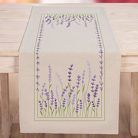 buttinette Stickläufer "Lavendel" buttinette Stickläufer "Lavendel" von buttinette