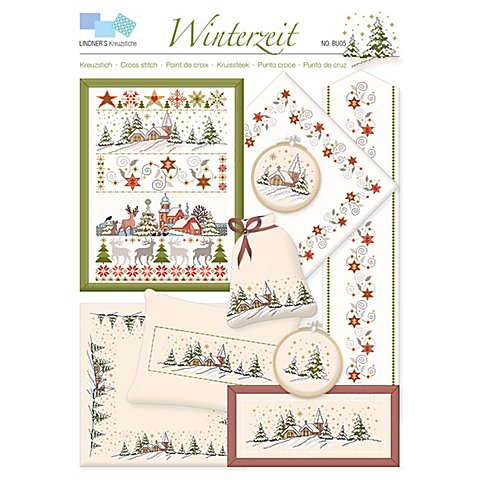 buttinette Stickvorlage "Winterzeit" buttinette Stickvorlage "Winterzeit" von buttinette