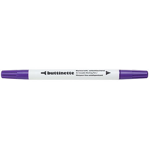 buttinette Stoffmarkierstift, selbstlöschend, Farbe: lila, Inhalt: 1 Stück buttinette Stoffmarkierstift, selbstlöschend, Farbe: lila, Inhalt: 1 Stück von buttinette
