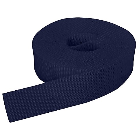buttinette Taschengurtband, marine, Breite: 2,5 cm, Länge: 3 m buttinette Taschengurtband, marine, Breite: 2,5 cm, Länge: 3 m von buttinette