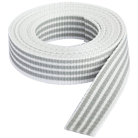 buttinette Taschengurtband "Streifen", weiß-hellgrau, Breite: 2,5 cm, Länge: 3 m buttinette Taschengurtband "Streifen", weiß-hellgrau, Breite: 2,5 cm, Länge: 3 m von buttinette