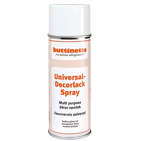buttinette Universal-Decorlack-Spray, 400 ml von buttinette