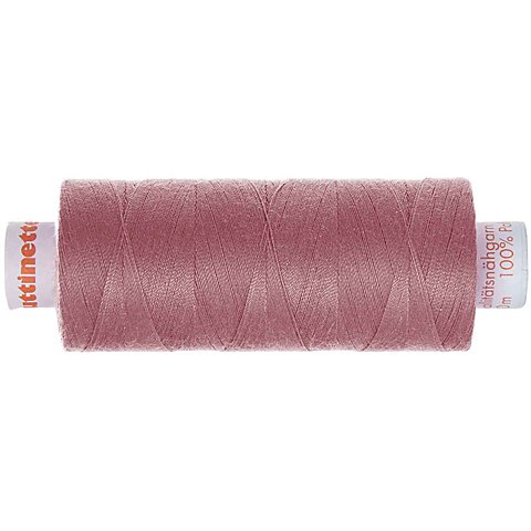 buttinette Universal-Nähgarn, Stärke: 100, 500m-Spule, mauve von buttinette