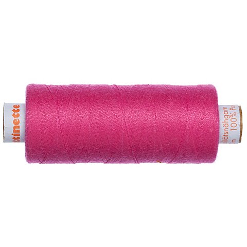 buttinette Universal-Nähgarn, Stärke: 100, 500m-Spule, pink von buttinette