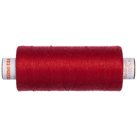 buttinette Universal-Nähgarn, Stärke: 100, 500m-Spule, rot buttinette Universal-Nähgarn, Stärke: 100, 500m-Spule, rot von buttinette